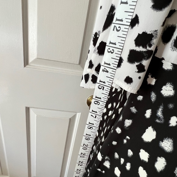 ASOS midi dress - super cute pattern and easy to dress up or down! - Picture 3 of 6